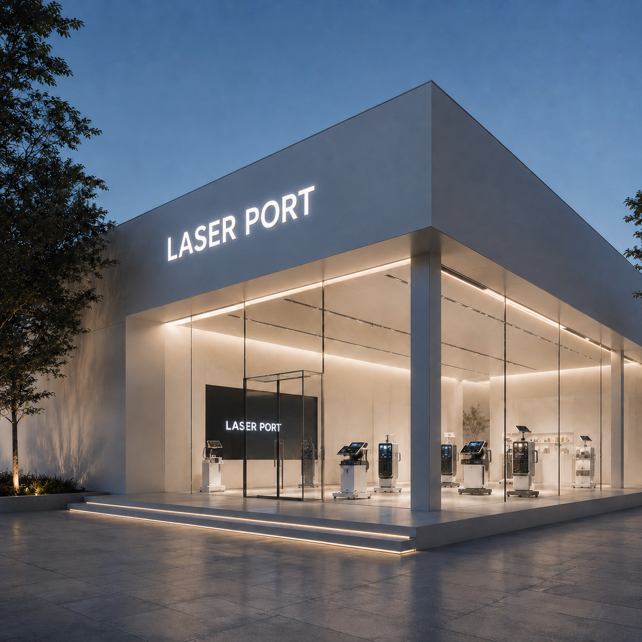 Шоурум Laser Port із професійним косметологічним обладнанням